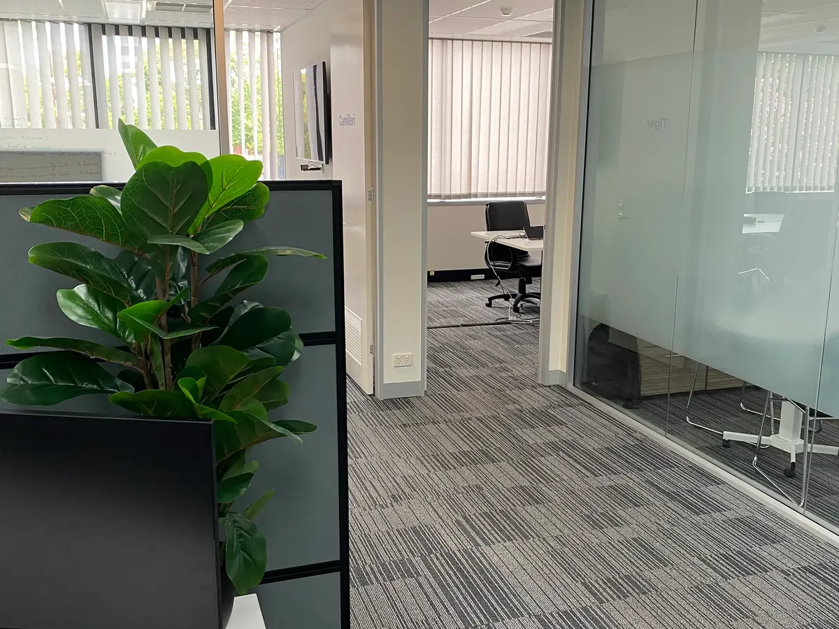 Clean open-plan office in Adelaide